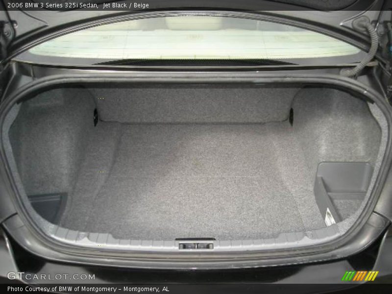 Jet Black / Beige 2006 BMW 3 Series 325i Sedan
