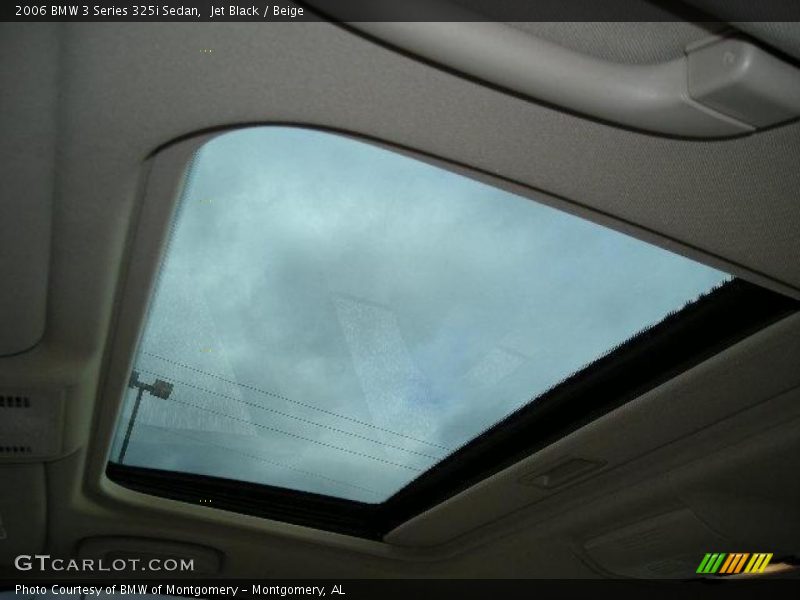 Jet Black / Beige 2006 BMW 3 Series 325i Sedan
