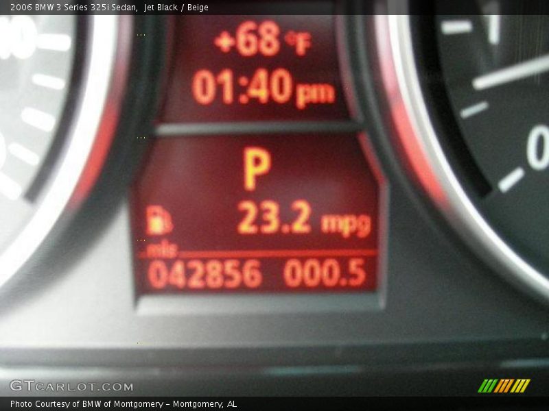 Jet Black / Beige 2006 BMW 3 Series 325i Sedan