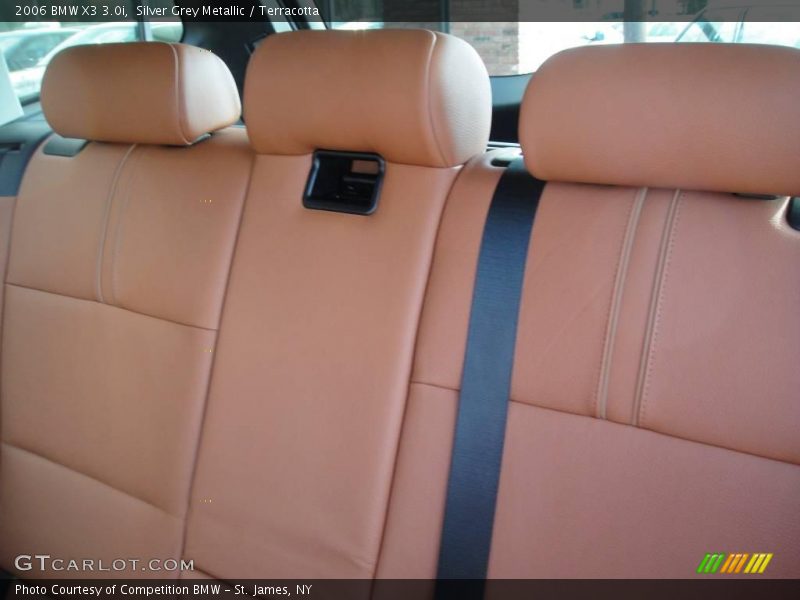 Silver Grey Metallic / Terracotta 2006 BMW X3 3.0i