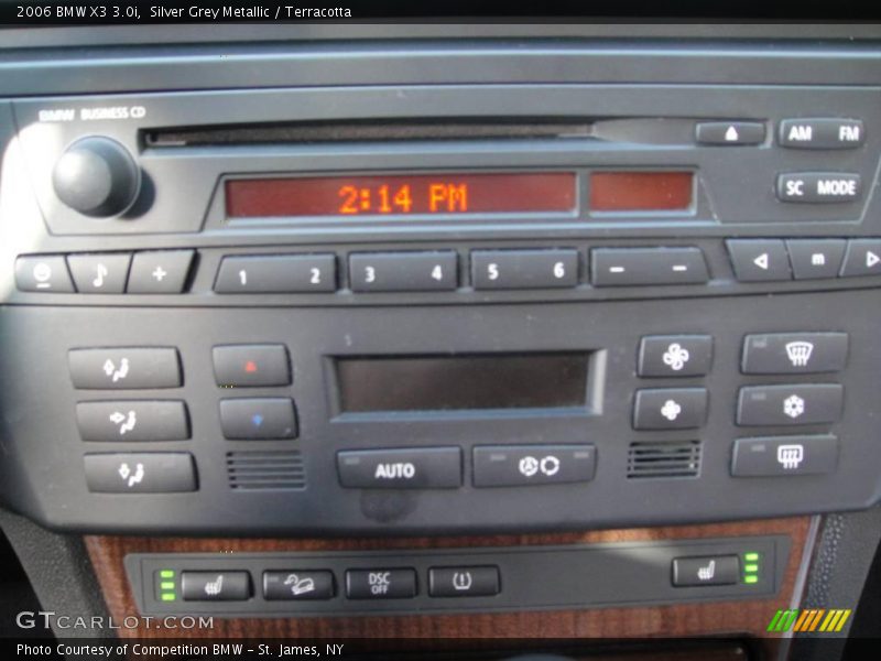 Silver Grey Metallic / Terracotta 2006 BMW X3 3.0i