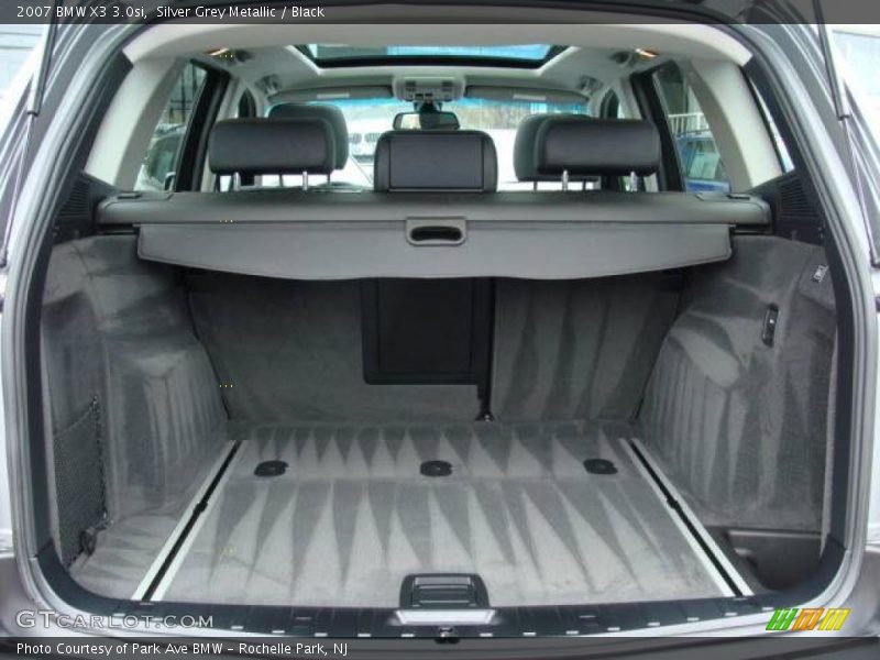 Silver Grey Metallic / Black 2007 BMW X3 3.0si