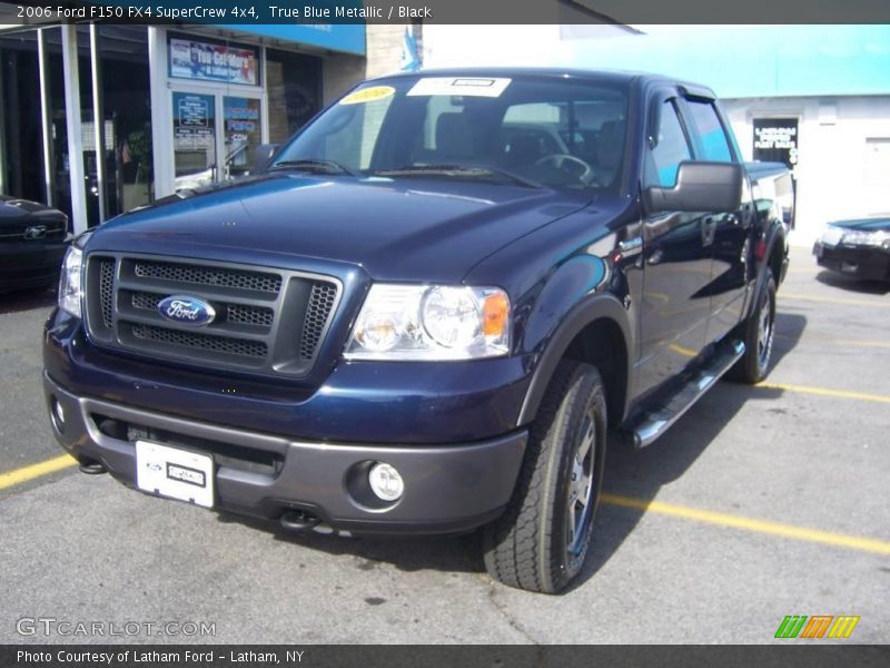 True Blue Metallic / Black 2006 Ford F150 FX4 SuperCrew 4x4