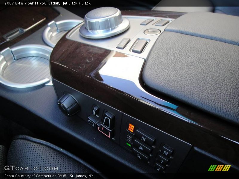 Jet Black / Black 2007 BMW 7 Series 750i Sedan