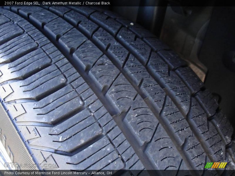 Dark Amethyst Metallic / Charcoal Black 2007 Ford Edge SEL