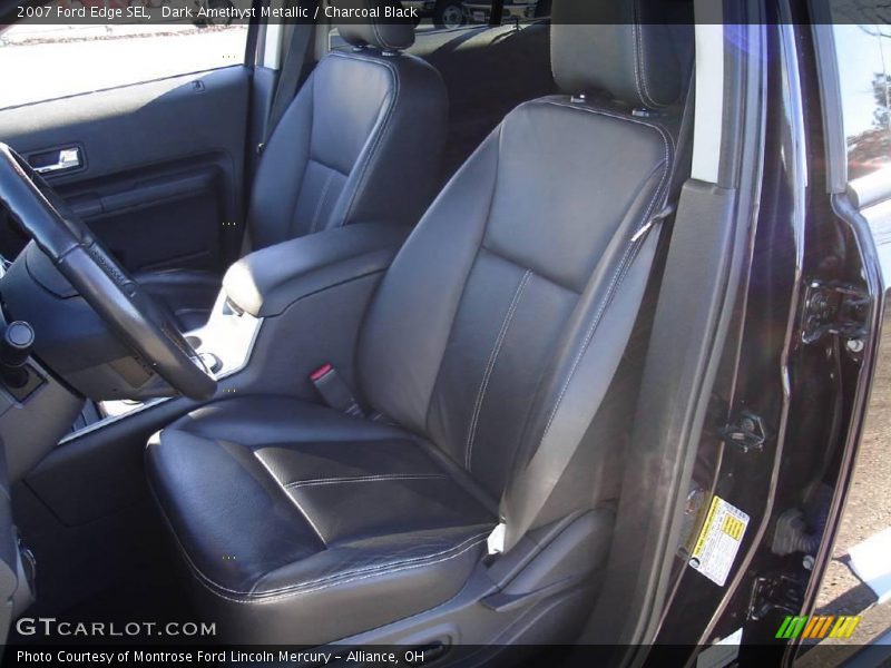 Dark Amethyst Metallic / Charcoal Black 2007 Ford Edge SEL