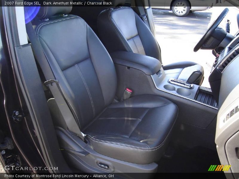 Dark Amethyst Metallic / Charcoal Black 2007 Ford Edge SEL