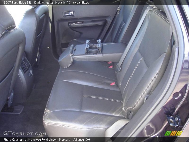 Dark Amethyst Metallic / Charcoal Black 2007 Ford Edge SEL