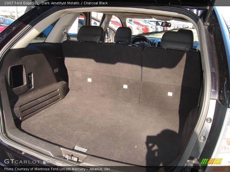 Dark Amethyst Metallic / Charcoal Black 2007 Ford Edge SEL