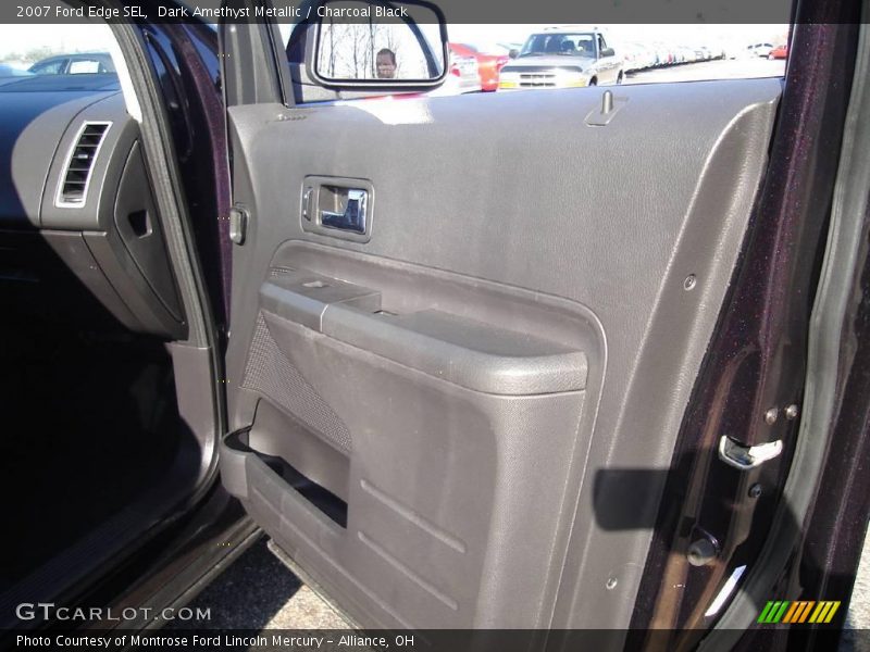 Dark Amethyst Metallic / Charcoal Black 2007 Ford Edge SEL