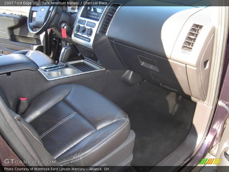 Dark Amethyst Metallic / Charcoal Black 2007 Ford Edge SEL