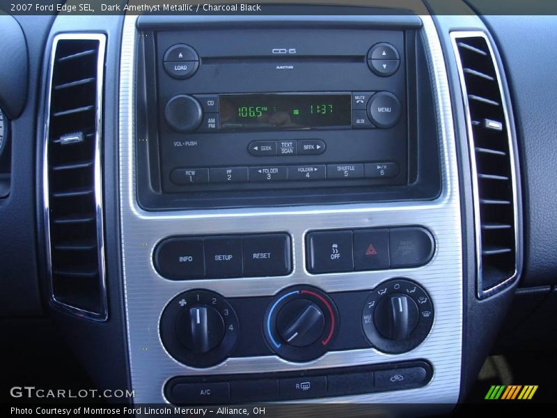 Dark Amethyst Metallic / Charcoal Black 2007 Ford Edge SEL