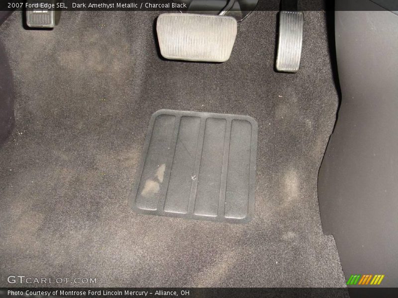 Dark Amethyst Metallic / Charcoal Black 2007 Ford Edge SEL