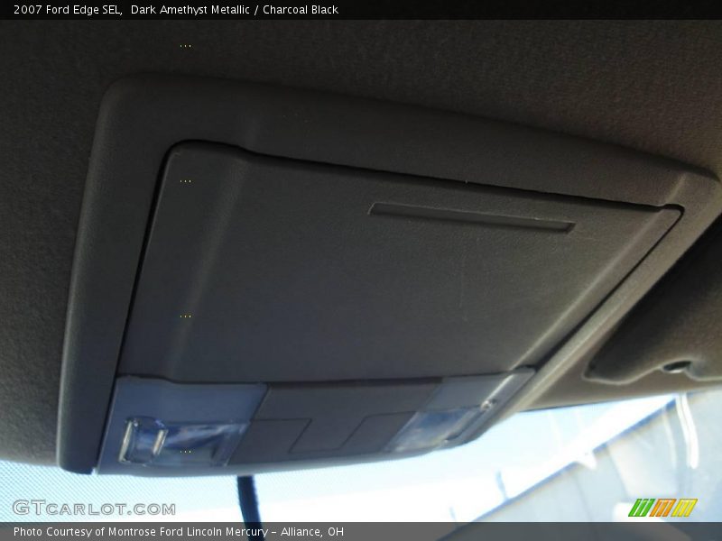 Dark Amethyst Metallic / Charcoal Black 2007 Ford Edge SEL