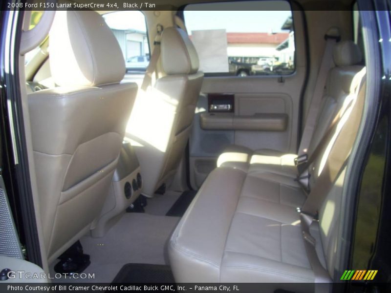 Black / Tan 2008 Ford F150 Lariat SuperCrew 4x4