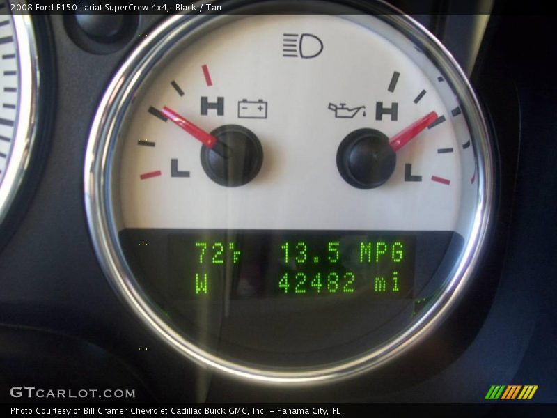Black / Tan 2008 Ford F150 Lariat SuperCrew 4x4
