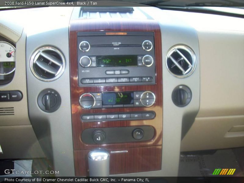 Black / Tan 2008 Ford F150 Lariat SuperCrew 4x4