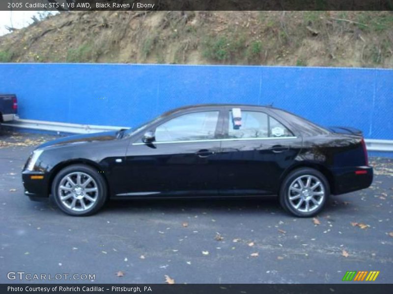 Black Raven / Ebony 2005 Cadillac STS 4 V8 AWD