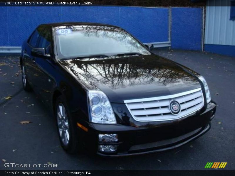 Black Raven / Ebony 2005 Cadillac STS 4 V8 AWD