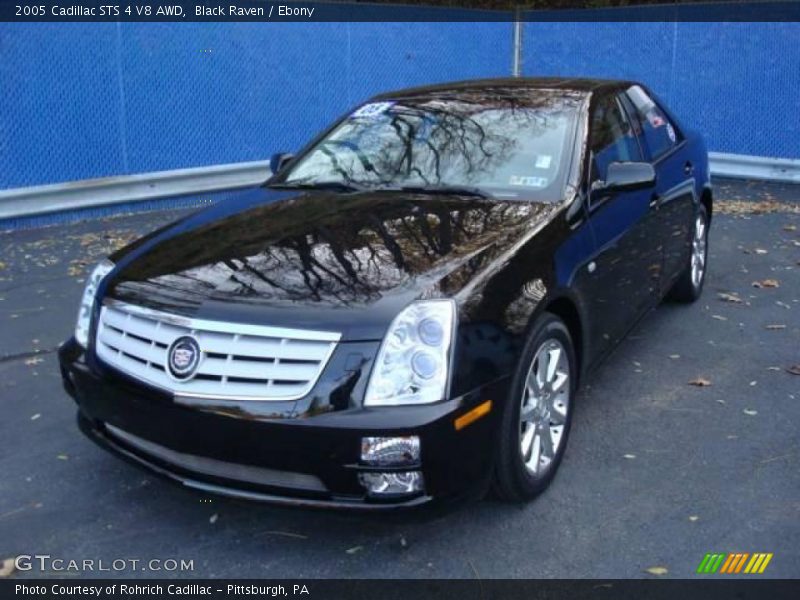 Black Raven / Ebony 2005 Cadillac STS 4 V8 AWD