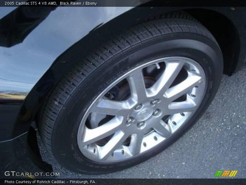 Black Raven / Ebony 2005 Cadillac STS 4 V8 AWD