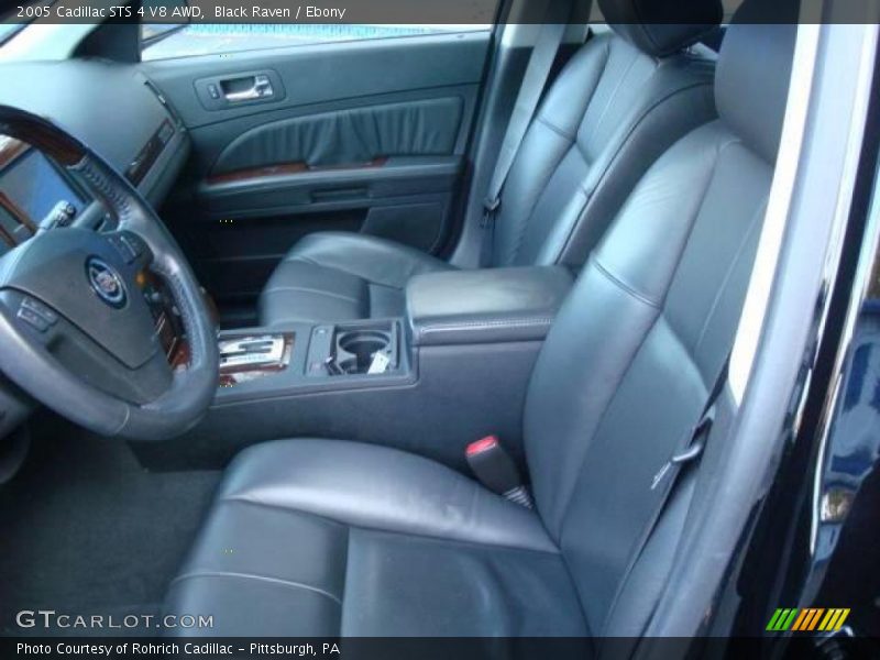Black Raven / Ebony 2005 Cadillac STS 4 V8 AWD