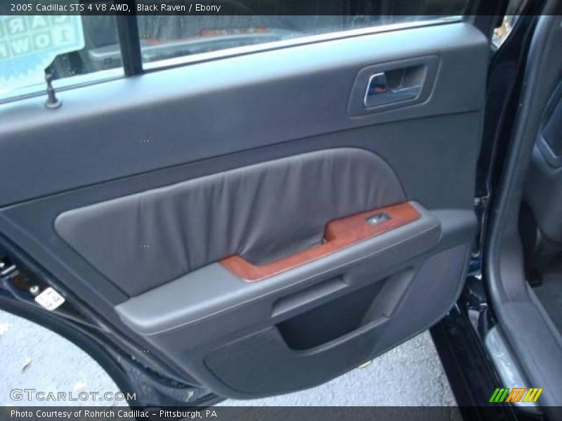Black Raven / Ebony 2005 Cadillac STS 4 V8 AWD