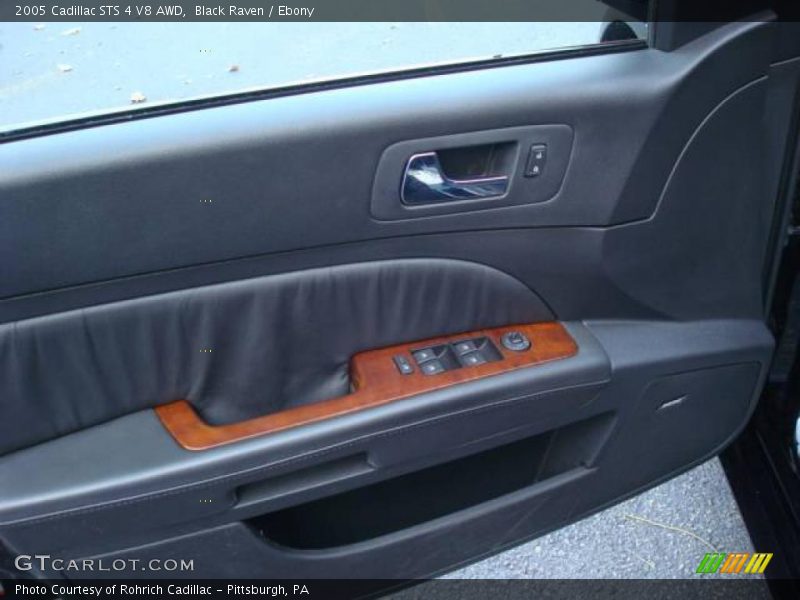 Black Raven / Ebony 2005 Cadillac STS 4 V8 AWD