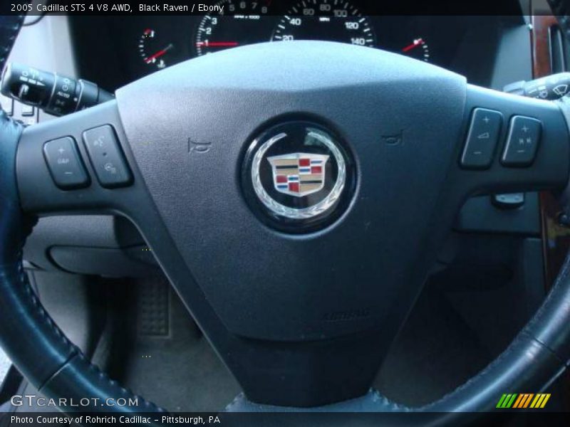 Black Raven / Ebony 2005 Cadillac STS 4 V8 AWD