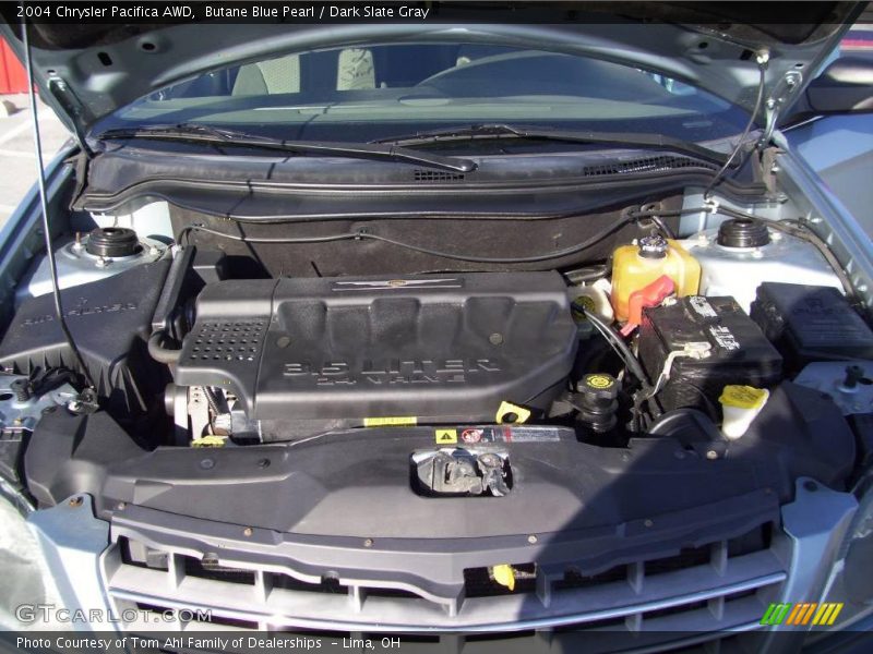 Butane Blue Pearl / Dark Slate Gray 2004 Chrysler Pacifica AWD