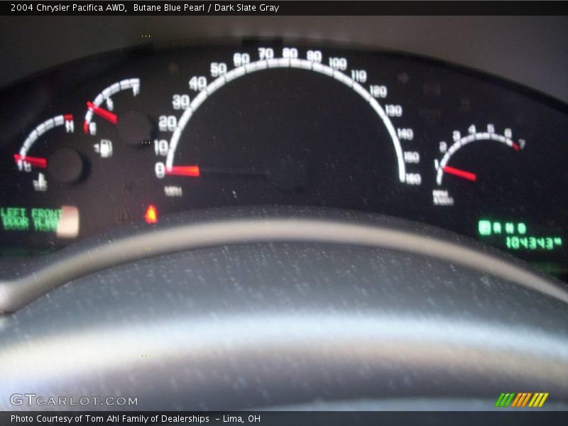 Butane Blue Pearl / Dark Slate Gray 2004 Chrysler Pacifica AWD