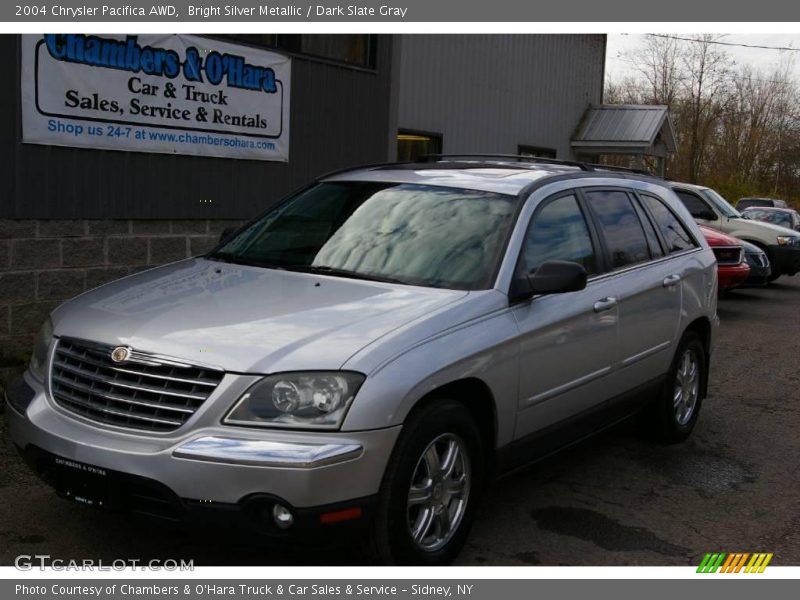 Bright Silver Metallic / Dark Slate Gray 2004 Chrysler Pacifica AWD