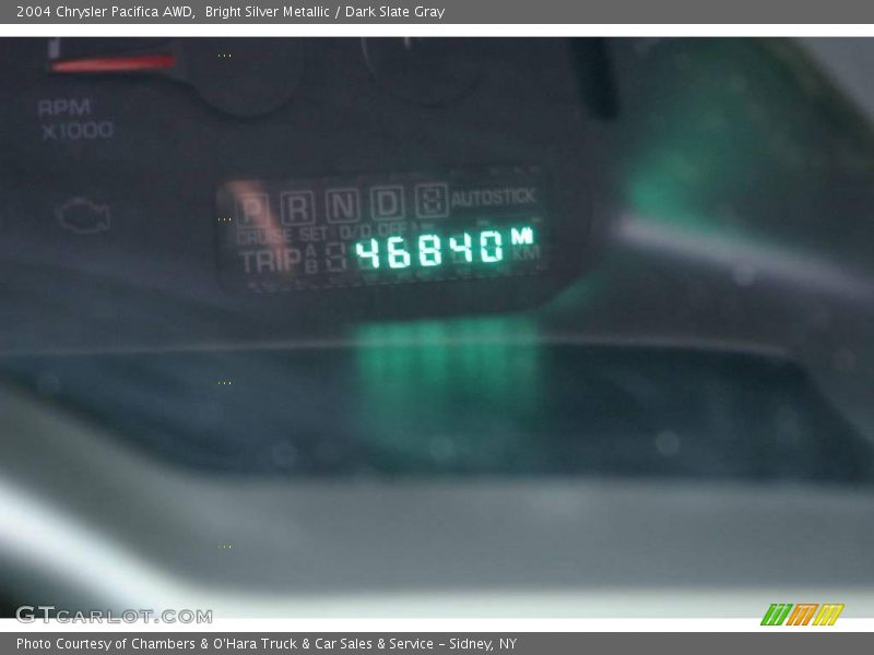 Bright Silver Metallic / Dark Slate Gray 2004 Chrysler Pacifica AWD