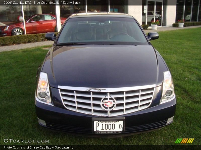 Blue Chip Metallic / Ebony Black 2006 Cadillac DTS