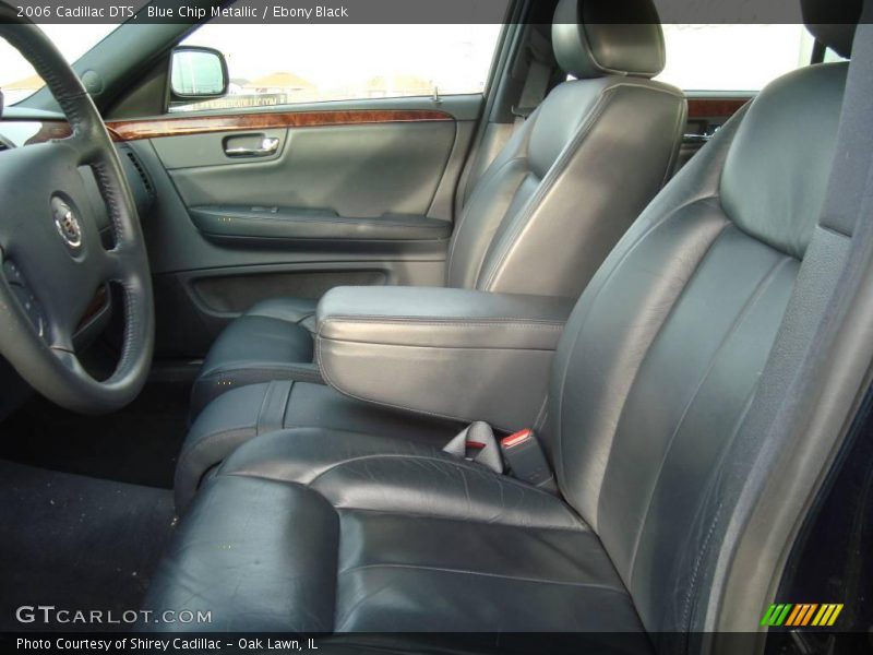 Blue Chip Metallic / Ebony Black 2006 Cadillac DTS