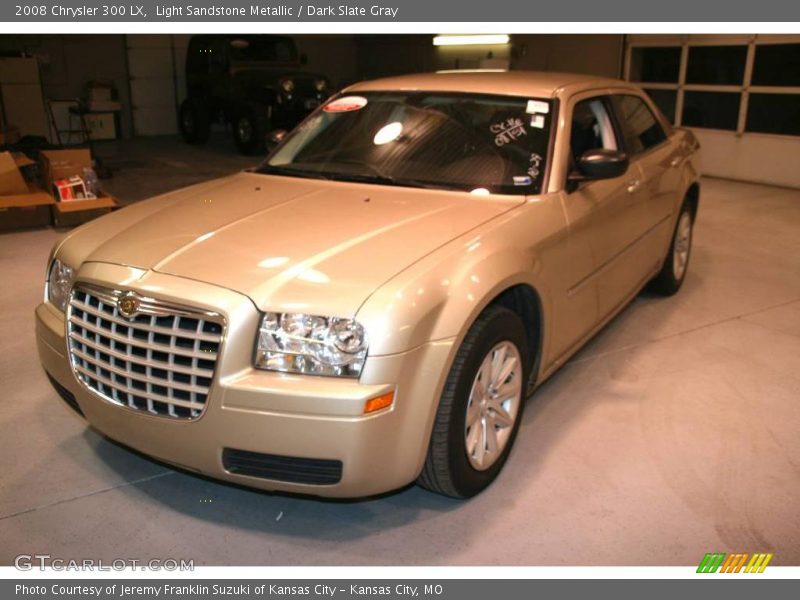 Light Sandstone Metallic / Dark Slate Gray 2008 Chrysler 300 LX