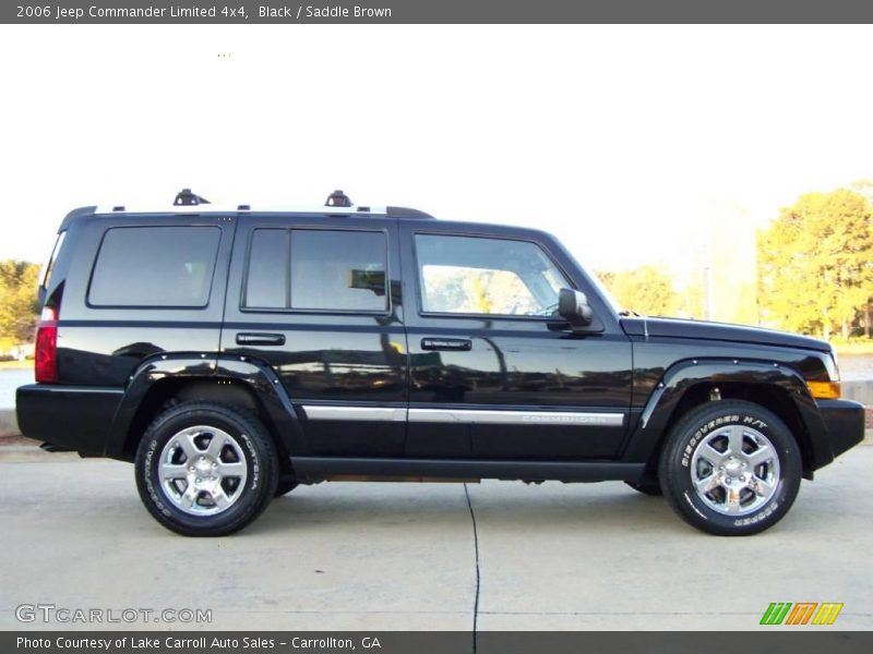 Black / Saddle Brown 2006 Jeep Commander Limited 4x4
