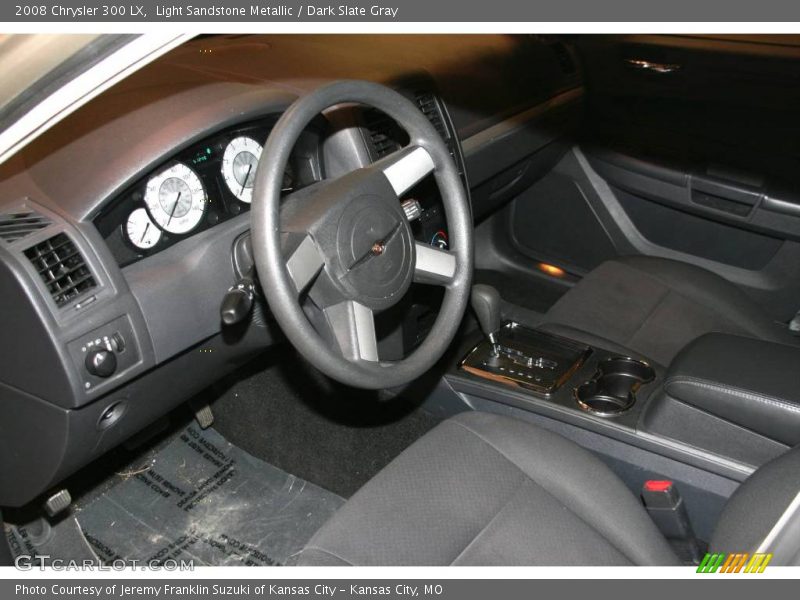 Light Sandstone Metallic / Dark Slate Gray 2008 Chrysler 300 LX