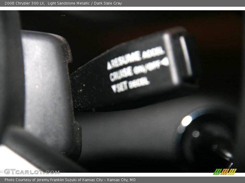 Light Sandstone Metallic / Dark Slate Gray 2008 Chrysler 300 LX