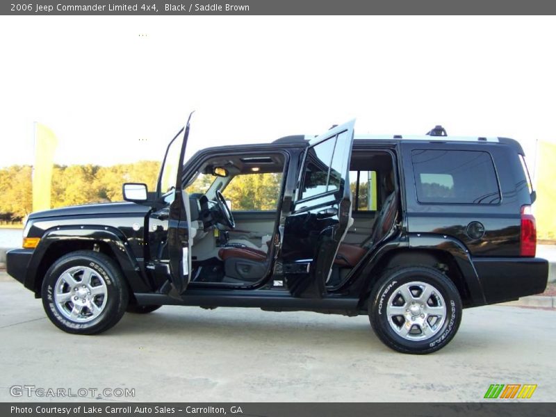 Black / Saddle Brown 2006 Jeep Commander Limited 4x4