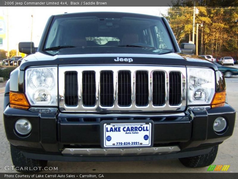 Black / Saddle Brown 2006 Jeep Commander Limited 4x4