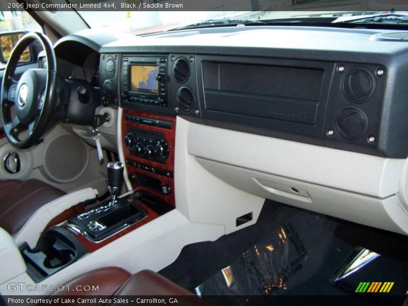 Black / Saddle Brown 2006 Jeep Commander Limited 4x4