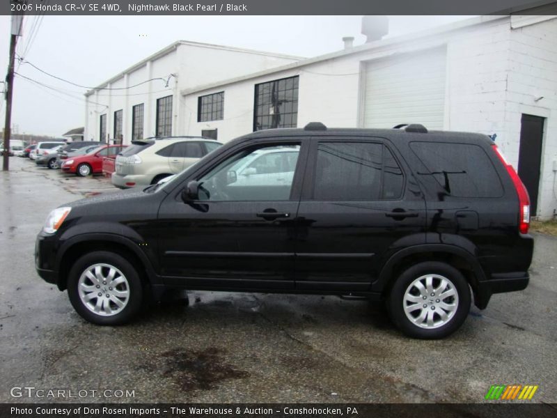 Nighthawk Black Pearl / Black 2006 Honda CR-V SE 4WD
