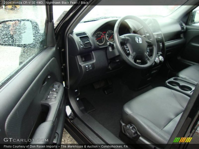 Nighthawk Black Pearl / Black 2006 Honda CR-V SE 4WD