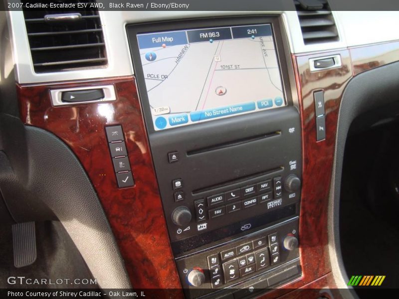 Black Raven / Ebony/Ebony 2007 Cadillac Escalade ESV AWD