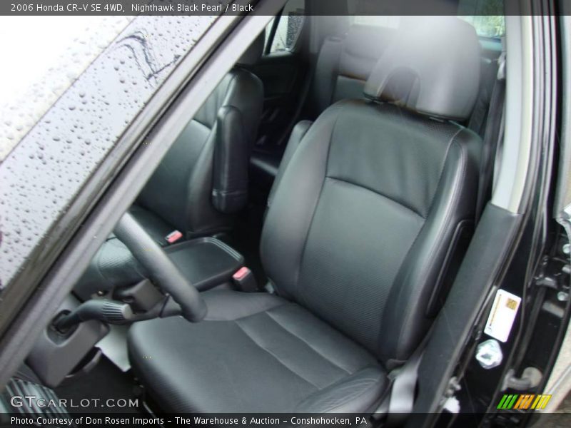 Nighthawk Black Pearl / Black 2006 Honda CR-V SE 4WD