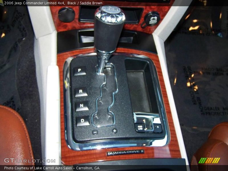 Black / Saddle Brown 2006 Jeep Commander Limited 4x4