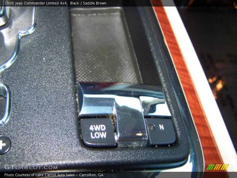 Black / Saddle Brown 2006 Jeep Commander Limited 4x4