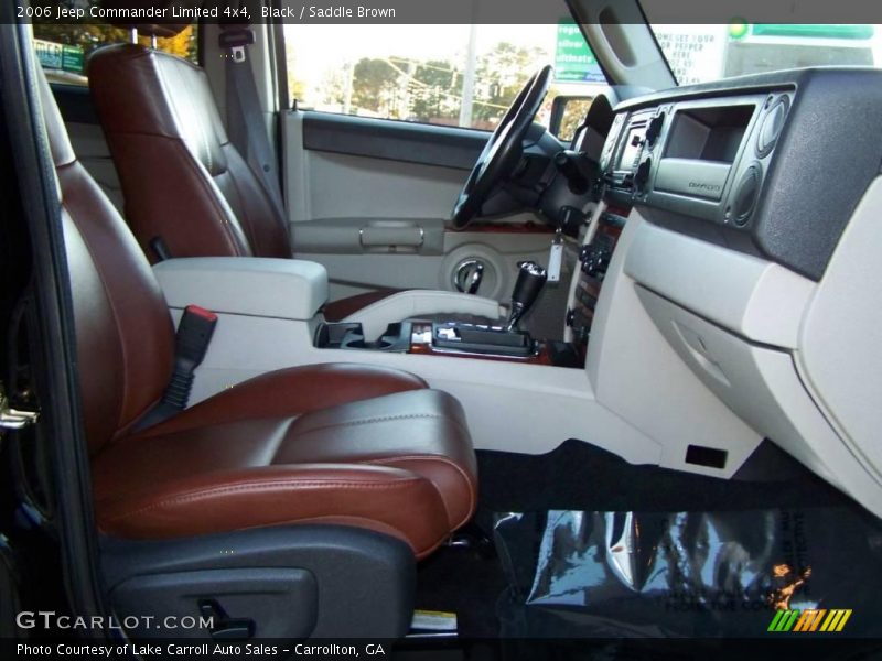 Black / Saddle Brown 2006 Jeep Commander Limited 4x4