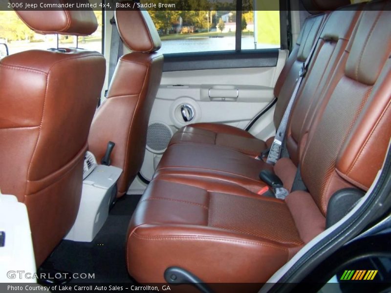 Black / Saddle Brown 2006 Jeep Commander Limited 4x4
